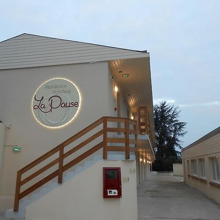 Hotel La Pause Évreux Exterior foto